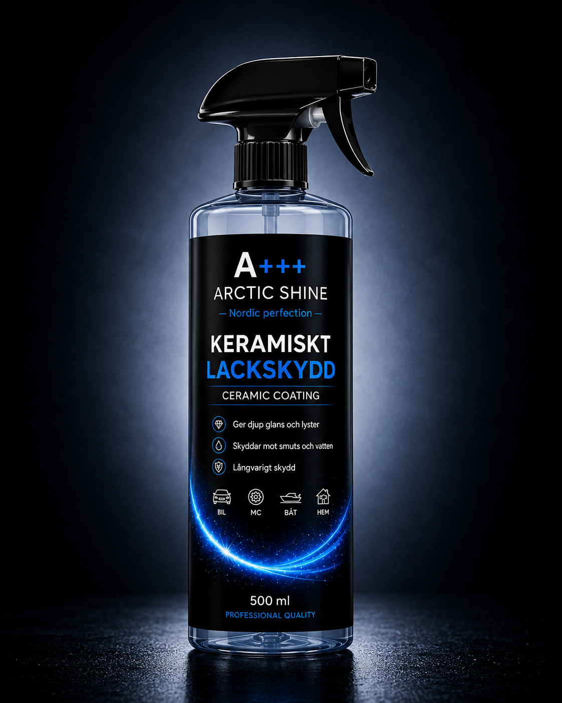 Arctic keramiskt Lackskydd