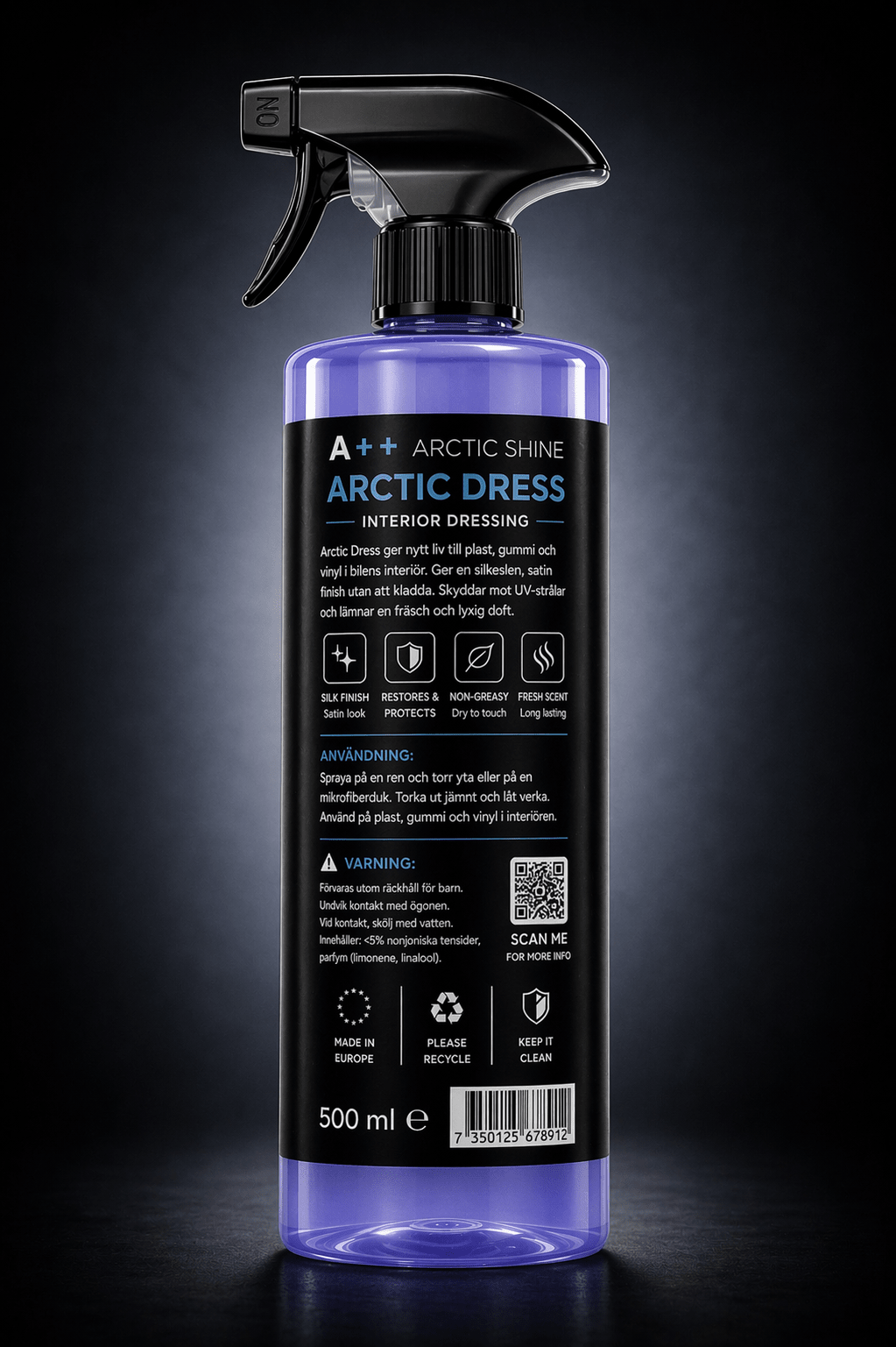Arctic Interior Dressing (500 ml) - Arctic Shine