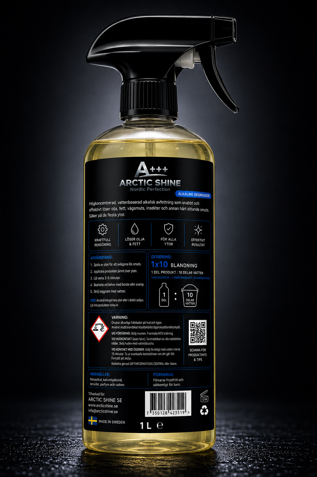 Arctic Alkalisk Avfettning – 500 ml